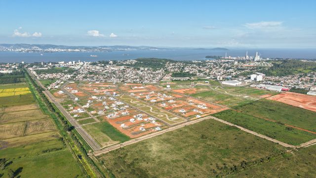 Vista geral do loteamento entregue Guaíba Park em Guaíba/RS